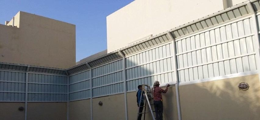تركيب سواتر خشبية مجدولة و شرائح مع الاسعار